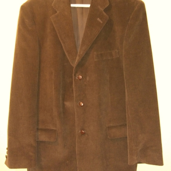 J.D. Christopher Other - J.D. Christopher Men's Vintage Brown Corduroy Sports Jacket Size Large EUC